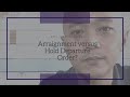 Arraignment versus Hold Departure Order?