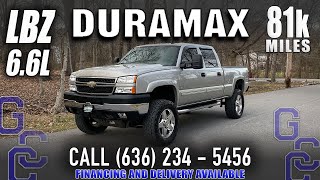 LBZ Duramax For Sale 2006 Chevrolet Silverado 2500 4x4 Diesel LT With Only 81k Miles