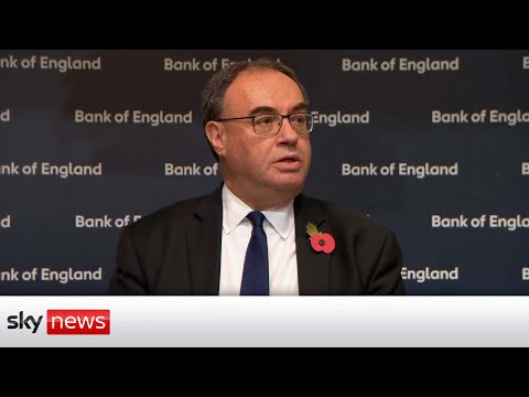 Watch live: Governor of the Bank of England holds news conference