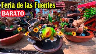 Tonalá ¡Así es La FERIA de las FUENTES Más BARATA de México! | Para decorar o Negocio