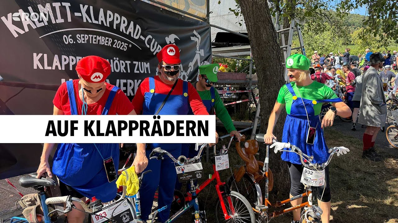 1.300 Teilnehmer beim diesjährigen Kalmit-Klapprad- Cup | RON TV
