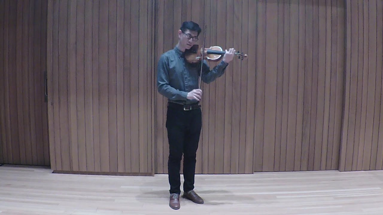 Zwilich Fantasy for solo violin