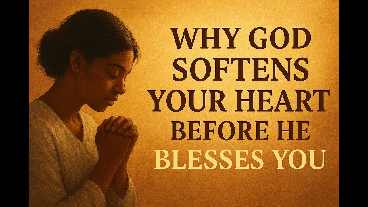 Why does God soften you before He blesses you? - YouTube