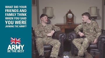 Myth Busting: Army Edition - What did your friends and family think when you said you were joining?