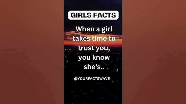 When a girl takes time to trust you.. #shorts #psychologyfacts #motivation