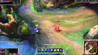 [3/3 PBE] Veigar E stopping dashes example