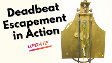 Handbuilt Regulator Clock in Action – Tekippe Deadbeat Escapement Running