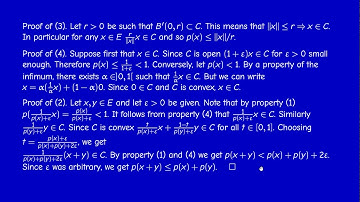 Math400 - Functional Analysis - S2.2 - The geometric forms of the Hahn-Banach theorem - Part 2