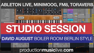 Studio Session: Melodic Deep Ableton Live (Style: David August, Boiler Room  Berlin, Electronica) - YouTube