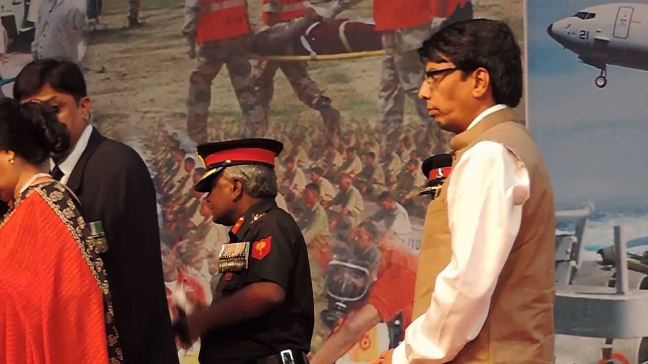 Sainik School Bijapur Smarananjali at Raj Bhavan,Col R Balaji & Shri ...