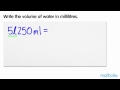 Volume Conversion Quiz