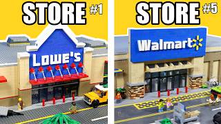 I Built Real Stores in LEGO...(Again)