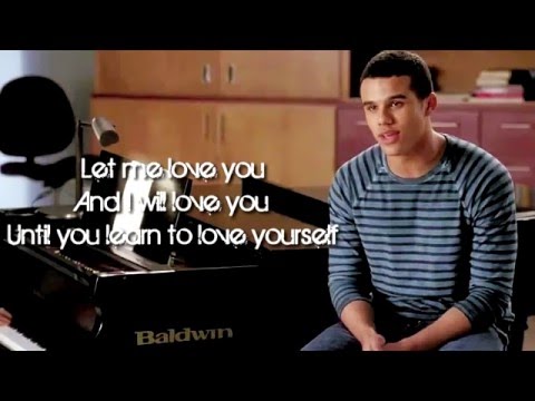 Glee   Let Me Love You Lyrics