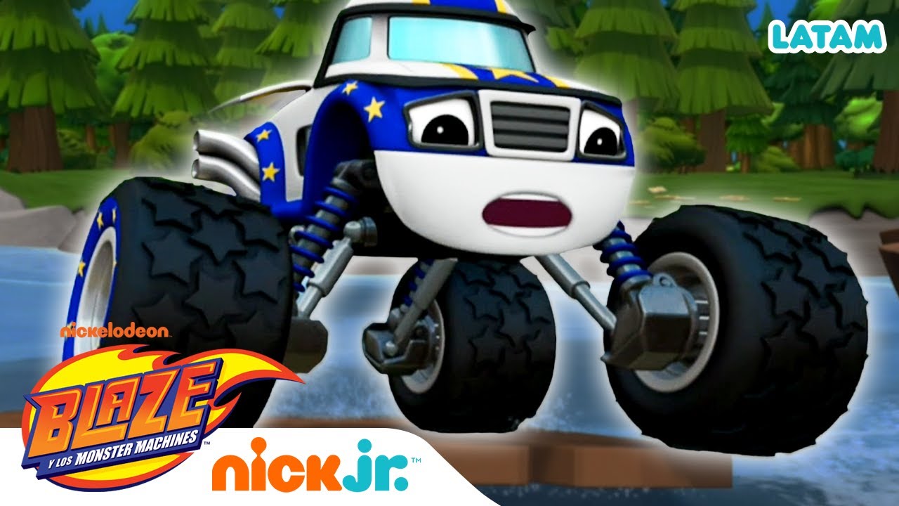Cruzando el Río 💦 Blaze and the Monster Machines YouTube