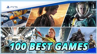 THE 100 BEST PS5 GAMES OF ALL TIME || BEST PS5 GAMES