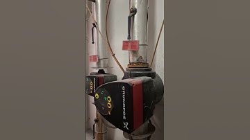 Boiler reseted it, heating again 🥵🥵#maintenance #mechanics #automation #engineering