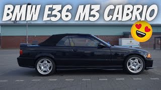 BMW E36 M3 Cabrio in top Zustand! | Ausfahrt + Sound + gute Laune