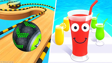 Going Balls | Juice Run - All Levels Gameplay Walkthrough - APK Mega Update Android,iOS