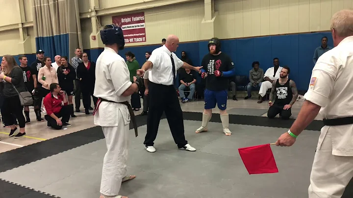 Jesse fighting Rochester NY fight 1 round 1
