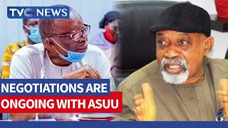 (Watch) Labour Minister Insists Negotiations Are Ongoing With ASUU