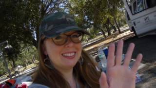 Ruby at campsite #3 Reed Bingham State Park - 11/12/2016