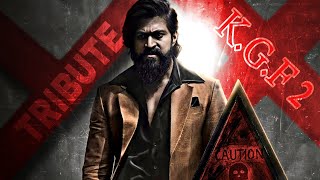 K.G.F Chapter 2 Tribute | Fan Made | Yash | Prasanth Neel | Ravi Basrur