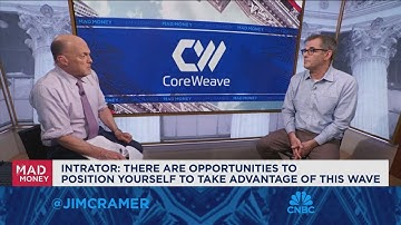 CoreWeave CEO Mike Intrator goes one-on-one with Jim Cramer