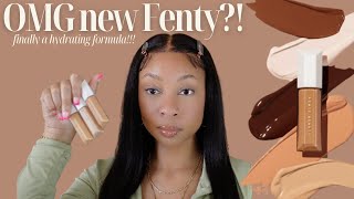 Trying the New Fenty We&#39;re Even Concealer !! | BeeSaddity TV