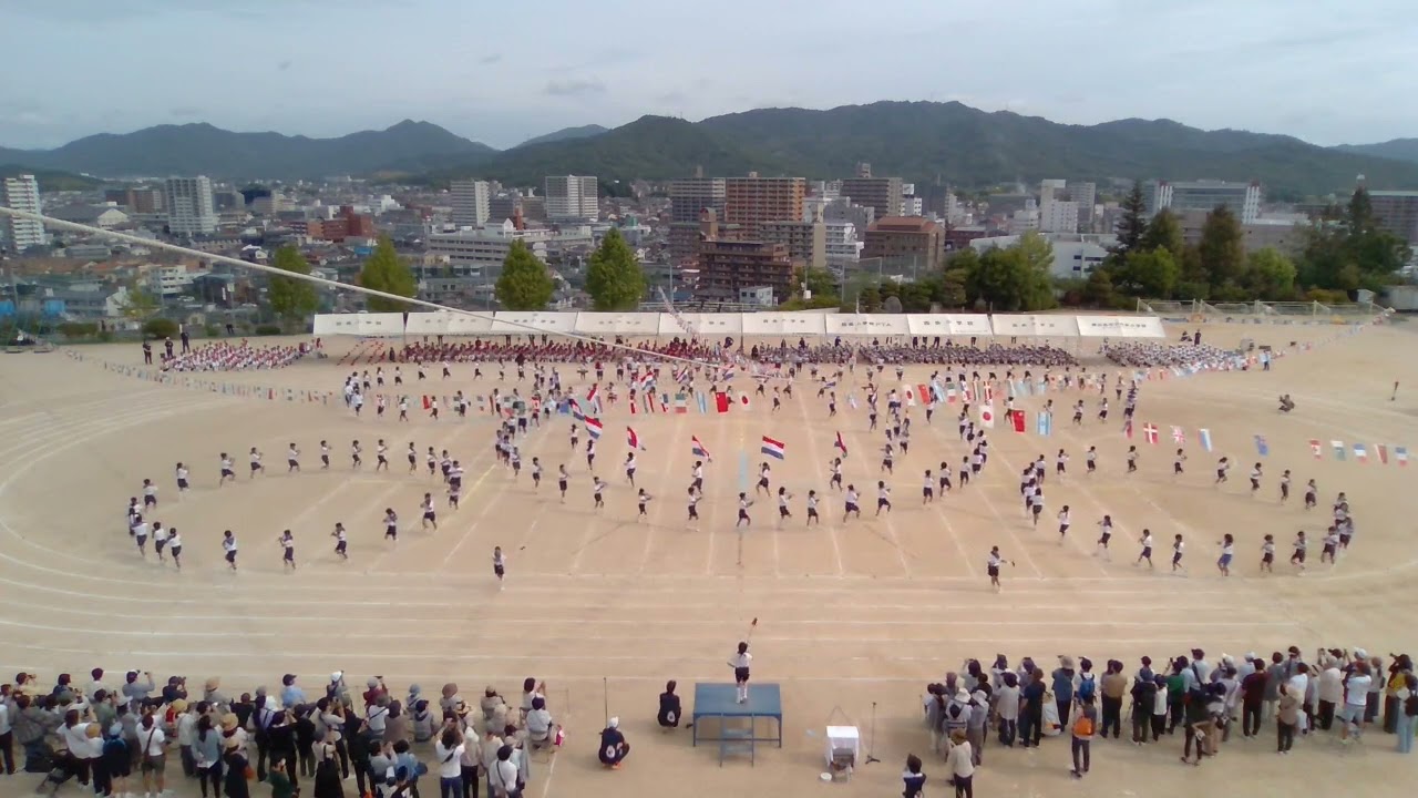 R5西条小学校運動会　5年生鼓笛「Sky High～切り拓く「新時代」～」
