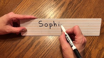 Sophie - Name Handwriting