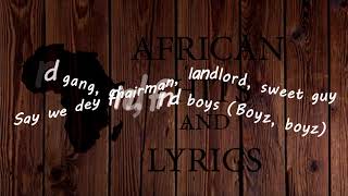 Yemi Alade - Boyz (Lyrics Video)