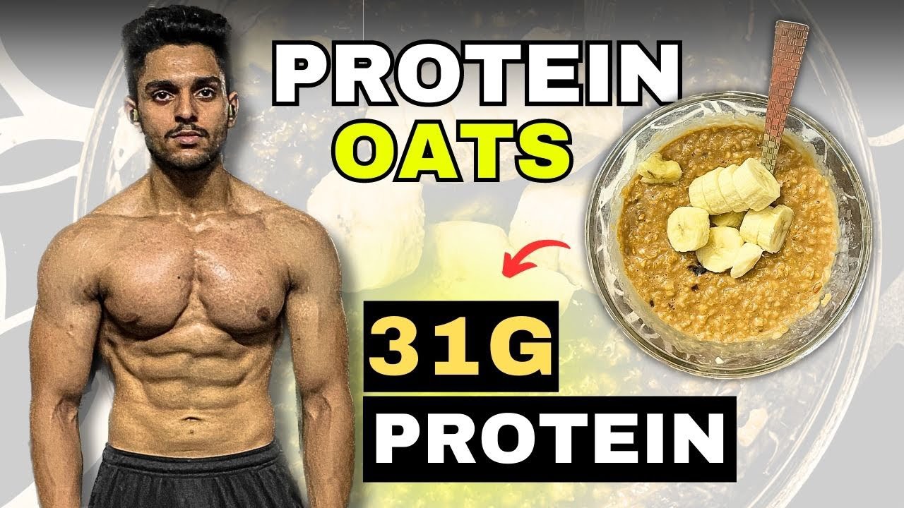 High Protein Overnight Oats Recipe Without Protein Powder - YouTube