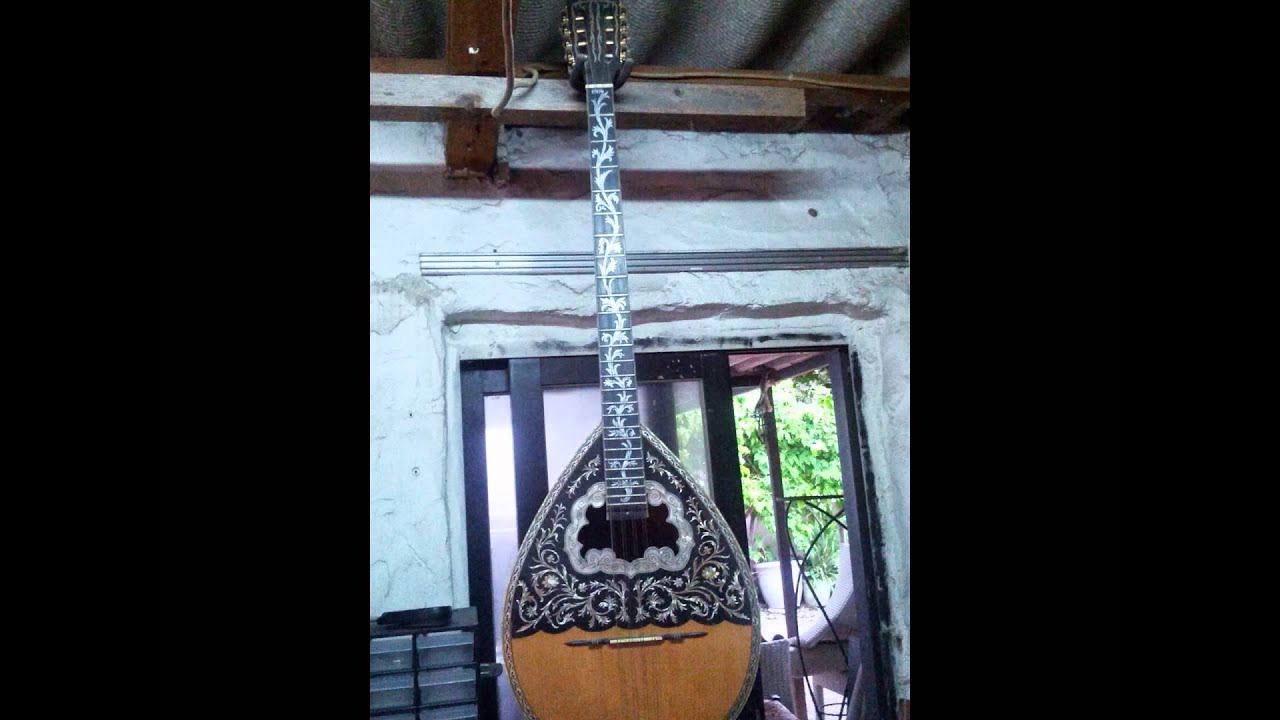SPECIAL BOUZOUKI MAKER. BEST BOUZOUKI MAKER. FROM RHODOS.. YouTube