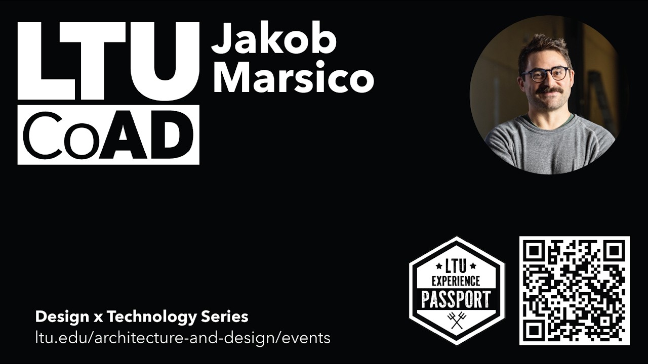 Design x Technology Series: Jakob Marsico
