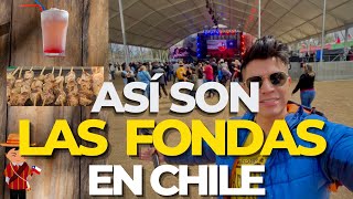 Así son las Fondas en Chile 🇨🇱 | Fiestas Patrias Chile 2022 | 18 de septiembre |  @OsmelErnesto