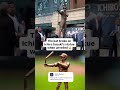 The Seattle Mariners revealed an Ichiro Suzuki statue to celebrate the Hall of Famer ⚾
