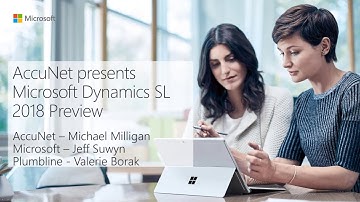 AccuNet Microsoft Dynamics SL 2018 Preview