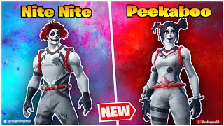 New Peekaboo & Nite Nite Skin Update Fortnite Br Outfit Professorab