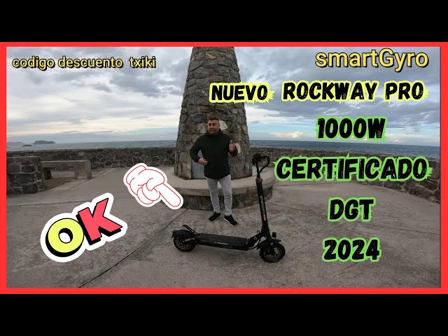 SmartGyro Patinete Rockway PRO Homologado DGT