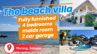 L-318-26 The beach villa | 2 storey house w/ attic fully furnished 4 bedrooms maids room car garage L-318-26 The beach villa | 2 storey house w/ attic fully furnished 4 bedrooms maids room car garage