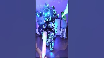 BEST WEDDING with MEGA ROBOT🎉#LaserShowUSA #Wedding #WeddingDay