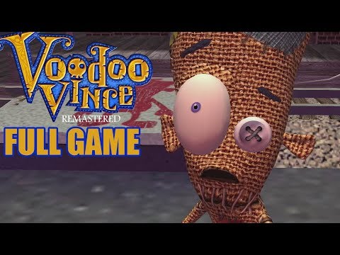 Voodoo Vince Remastered - Full Gameplay Walkthrough ( Full Game ) No Commentary