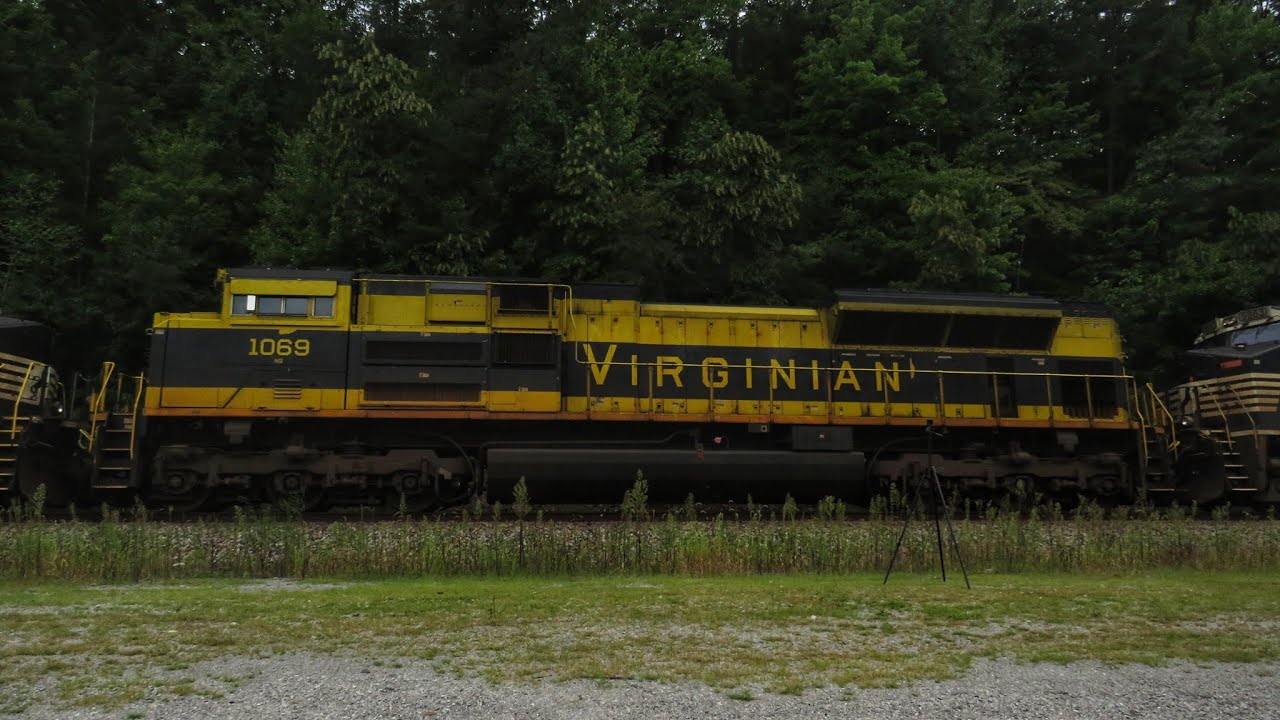 Norfolk Southern 167 with The Virginian Southbound Whitley City Ky