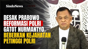 Desak Prabowo Segera Reformasi Polri, Gatot Nurmantyo: Sudah Mirip Mafia Berseragam!