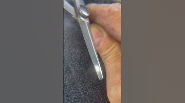 Make your sharpener take real time before and after photos of your shears being serviced! #salonlife