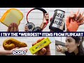 WTF! Got POOP?? I try the *WEIRDEST* Items from Flipkart! (chosen by fanpages 💕) | Heli Ved