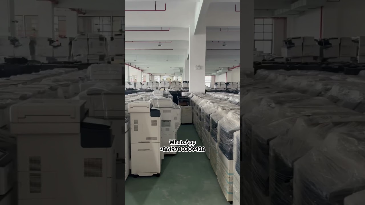 Our factory has a wide range of refurbished copiers from brands. 