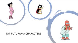 Top FUTURAMA characters