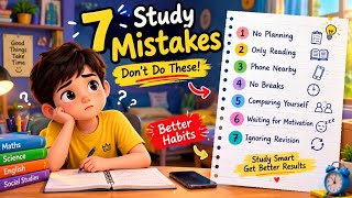 Average Se Topper Ban’ne Ka Secret 🤫 | 7 Mistakes Every Student Must Avoid