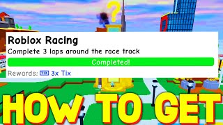 HOW TO GET ROBLOX RACING QUEST in THE CLASSIC! ROBLOX
